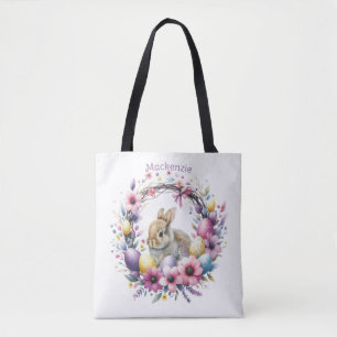 Osterhase personalisiert Aquarell
