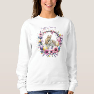 Osterhase personalisiert Aquarell Sweatshirt