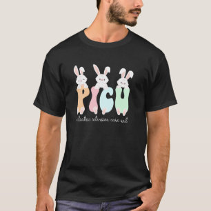 Osterhase PICU Ostersonntag Pädiatrische Intensivs T-Shirt