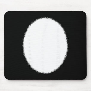 Osterhase Pinkes Kaninchen Weißes Flauschiges Bäuc Mousepad