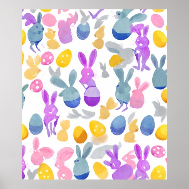 Osterhase Poster (Vorne)