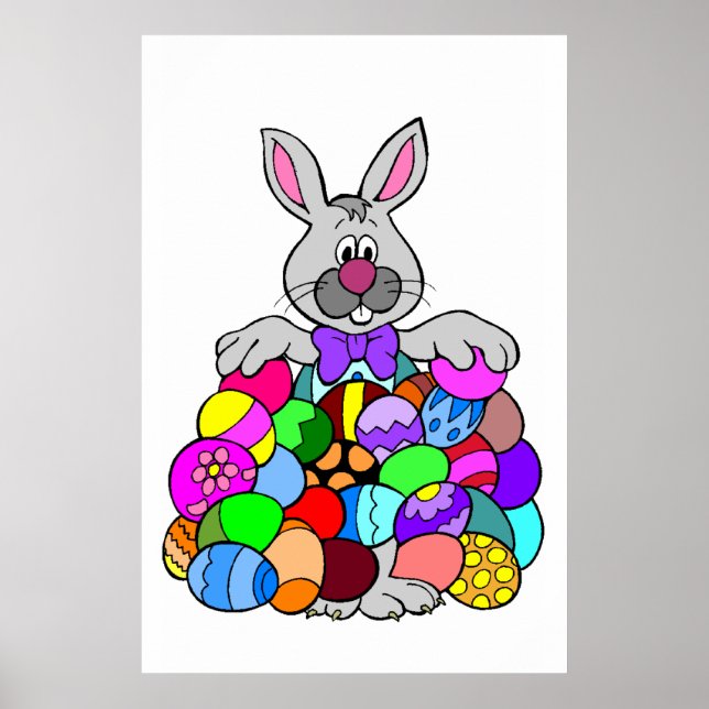 Osterhase Poster (Vorne)