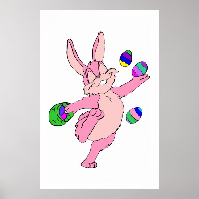 Osterhase Poster (Vorne)