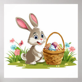 Osterhase Poster