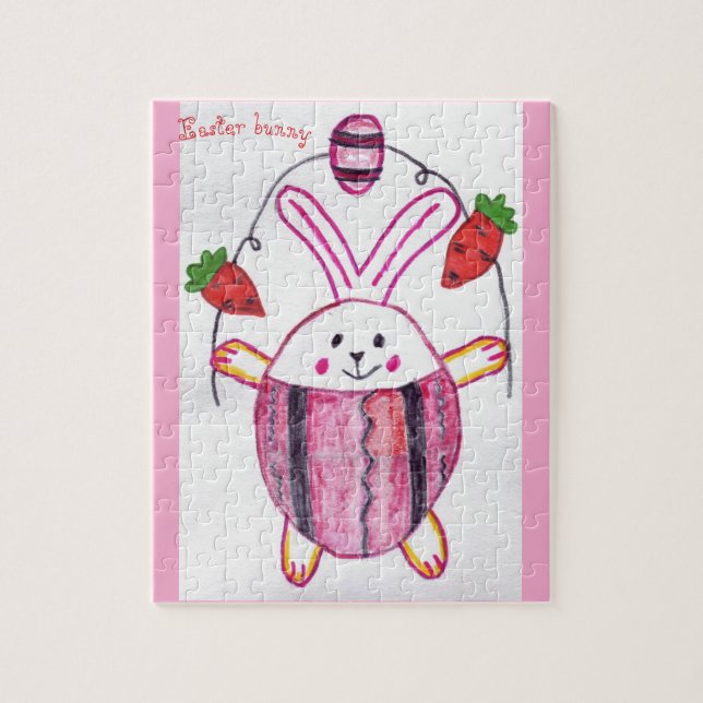 Osterhase Puzzle (Vertikal)