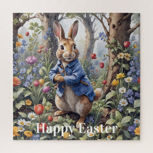 Osterhase Puzzle (Vertikal)