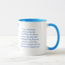 Osterhase Reim-Kaninchen Illustration Tasse
