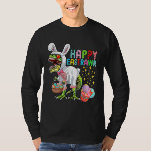 Osterhase Rex Dinosaurier Ei 2023 Frohe OstRAWR T-Shirt