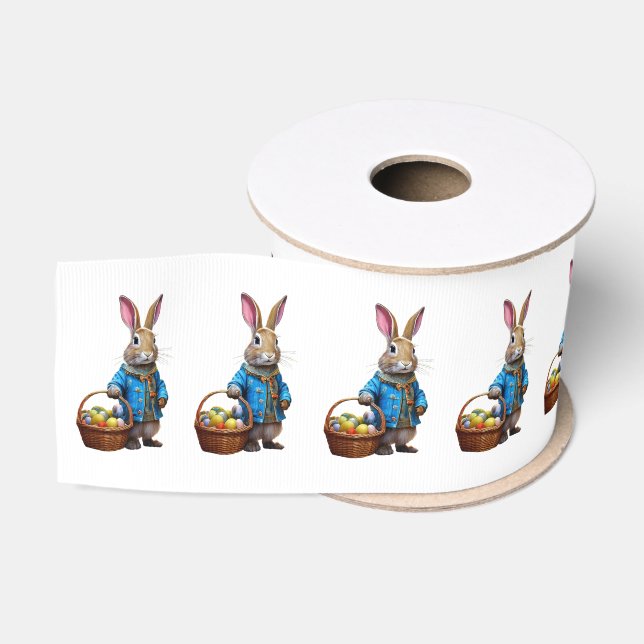 Osterhase  ripsband (Spule)