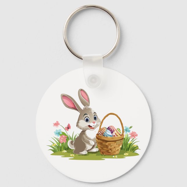 Osterhase Schlüsselanhänger (Vorderseite)