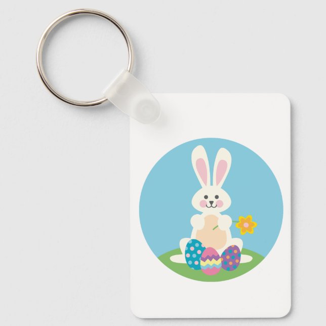 Osterhase 🐰 Schlüsselanhänger Hase 🐰 (Vorderseite)