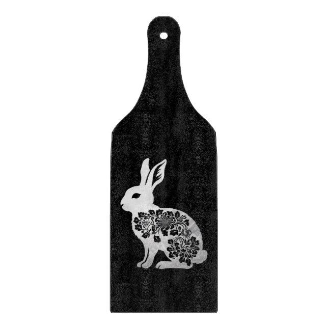 Osterhase Schneidebrett (Vorderseite)