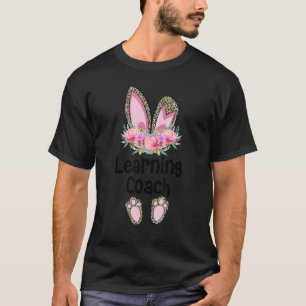Osterhase Schul Lehrer Leopard Lerncoach T-Shirt