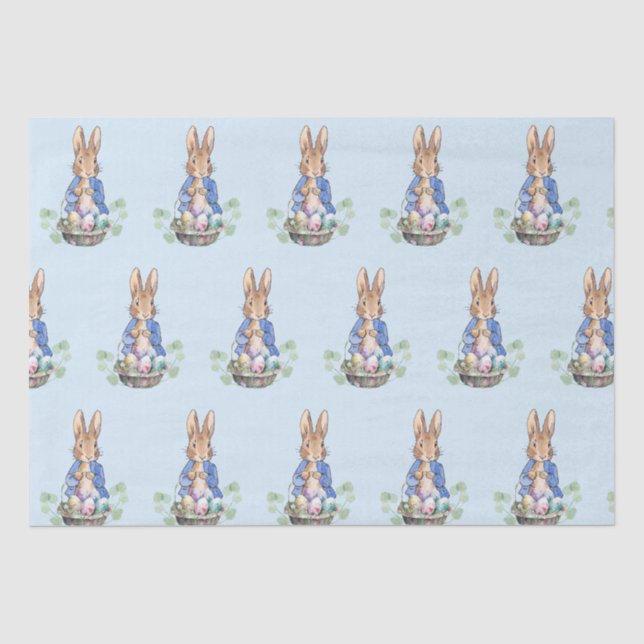 Osterhase Seidenpapier (Vorderseite)