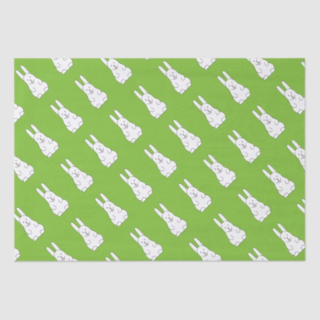 Osterhase Seidenpapier (Vorderseite)