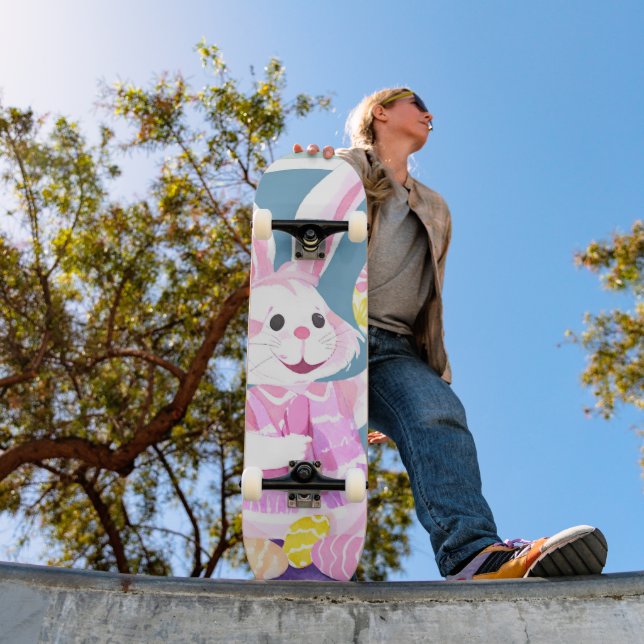 Osterhase Skateboard (Außen 1)
