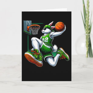 Osterhase Sketll Lustiger Oster-Skelett Jungen Kin Karte