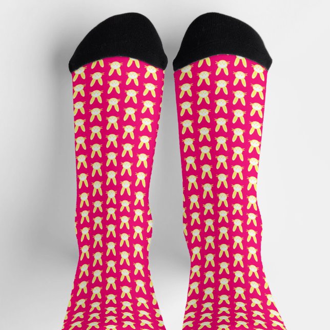 Osterhase Socken (Oben)