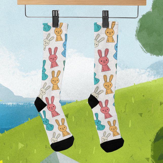 Osterhase Socken (Von Creator hochgeladen)