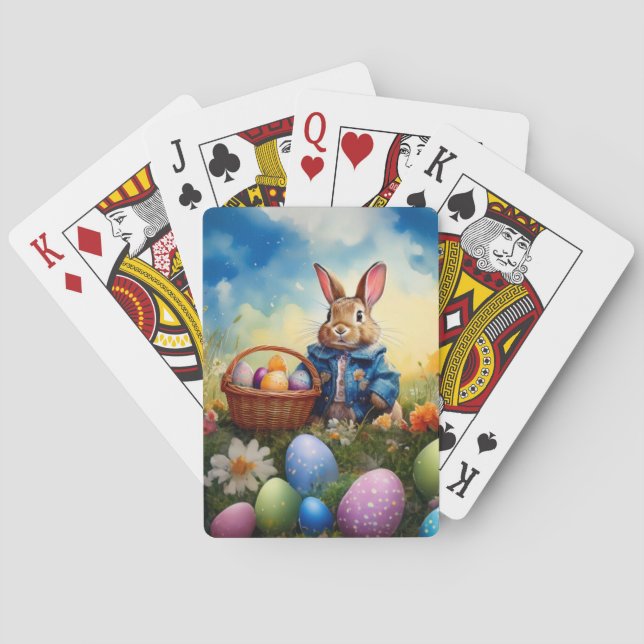 Osterhase Spielkarten (Rückseite)