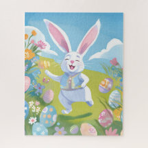 Osterhase | Süße Ostern Pastell Wildblume