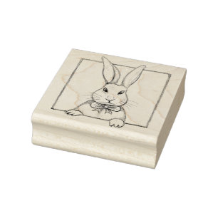 Osterhase Süßer Hase Scrapbooking Journaling Gummistempel