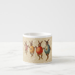 Osterhase Tanzende Eier Espressotasse
