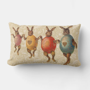 Osterhase Tanzende Eier Lendenkissen