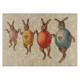 Osterhase Tanzende Eier Schneidebrett