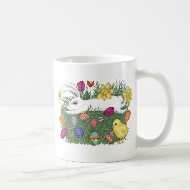 Osterhase Tasse (Rechts)