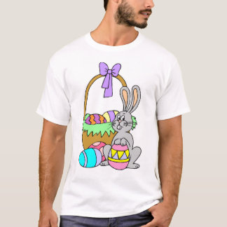 Osterhase u. Korb T-Shirt