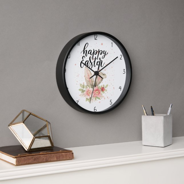 Osterhase Uhr (Büro)