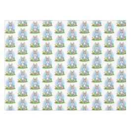 Osterhase und die bunten Ostereier Tischdecke