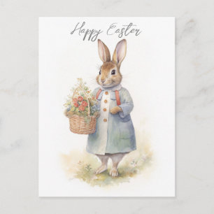 Osterhase Vintage Postkarte