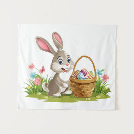 Osterhase Wandteppich