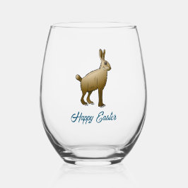 Osterhase Weinglas Ohne Stiel