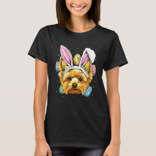 Osterhase Yorkshire Terrier Dog Kinder Männer Frau T-Shirt