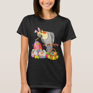 Osterhaselcockatiel Zeichnend Schokoladeneier Lieb T-Shirt
