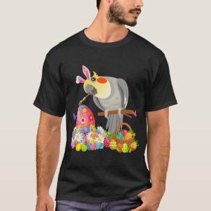 Osterhaselcockatiel Zeichnend Schokoladeneier Lieb T-Shirt