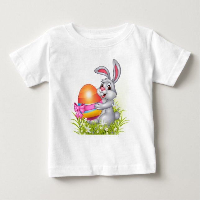 Osterhasen-Baby-Shirt Baby T-shirt (Vorderseite)