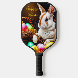 Osterhasen Basket & Eier Pickleball Schläger