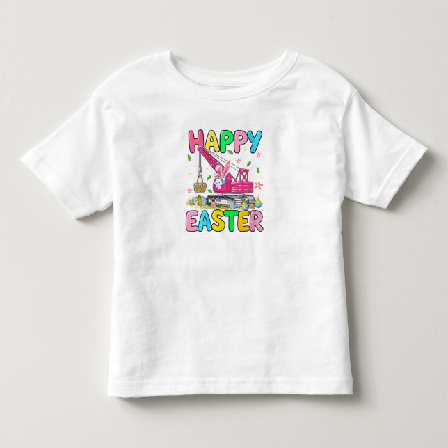 Osterhasen Bauspass Kleinkind T-shirt (Vorderseite)