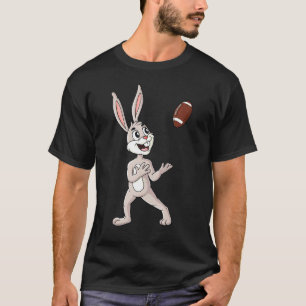 Osterhasen beim Fußballfangen Jungen Mädchen K T-Shirt