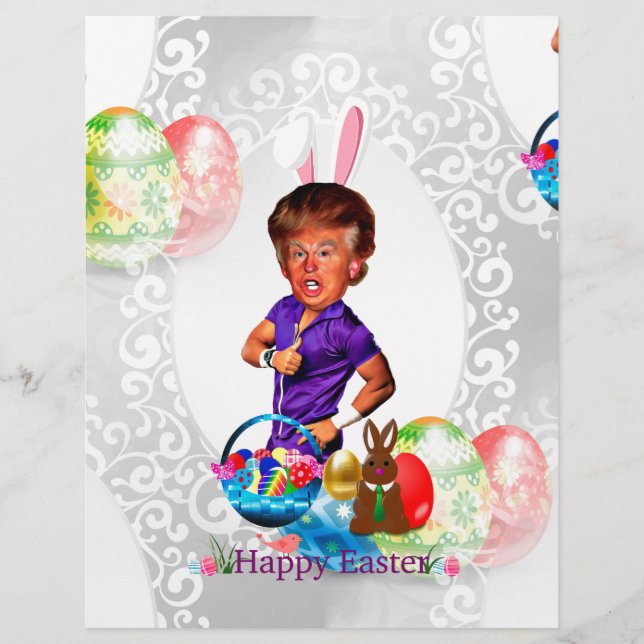 Osterhasen-Donald-Trump (Vorderseite)