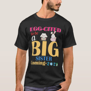 Osterhasen-Ei, das als große Schwester C bezeichne T-Shirt