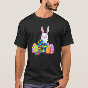 Osterhasen-Eier-Puzzle Lustig Autism Awareness T-Shirt