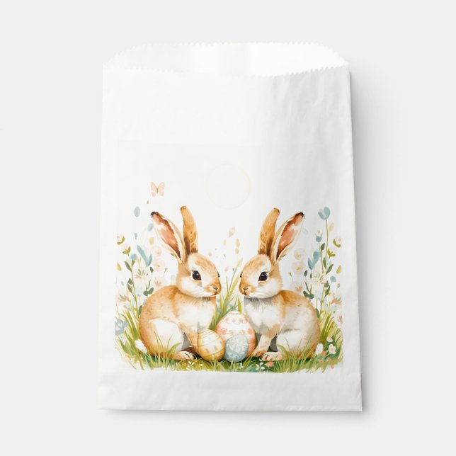 Osterhasen-Geschenktüten (50er Pack) Geschenktütchen (Vorderseite)