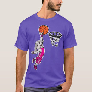 Osterhasen-Hase Funny Dunk Dunking Basketball Bo T-Shirt