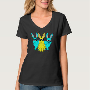 Osterhasen Hip Hop Trio Bunnies Funny Boys Girls T-Shirt