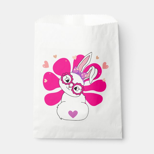 Osterhasen hübsch niedlich geschenktütchen (Vorderseite)